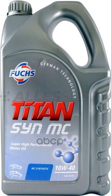 TITAN Масло моторное SYN MC 10W40 5л*** TITAN Масло моторное SYN MC 10W40 5л***