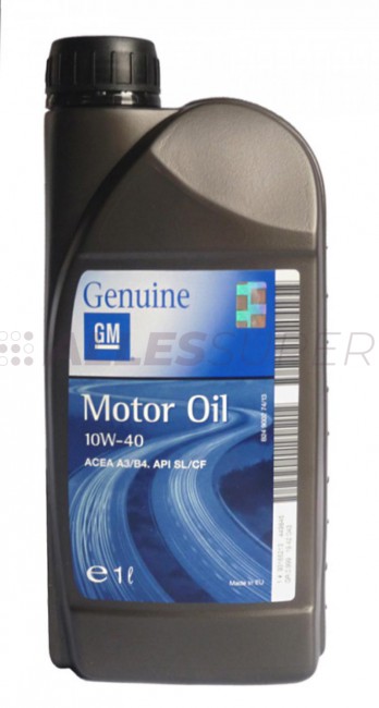 GM масло моторное 10W-40 1л.(п/с) (93165213)