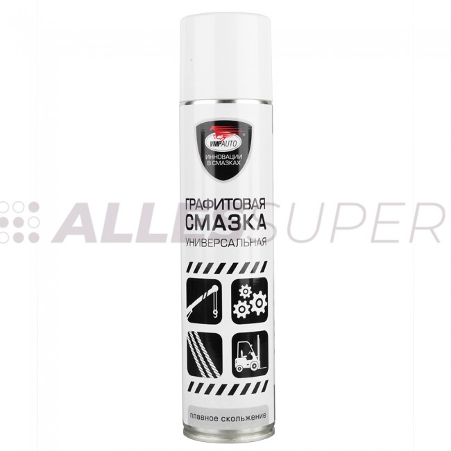 ВМПАВТО Смазка МС 1700 графитовая аэроз. 400мл /8502/ ВМПАВТО Смазка МС 1700 графитовая аэроз. 400мл /8502/