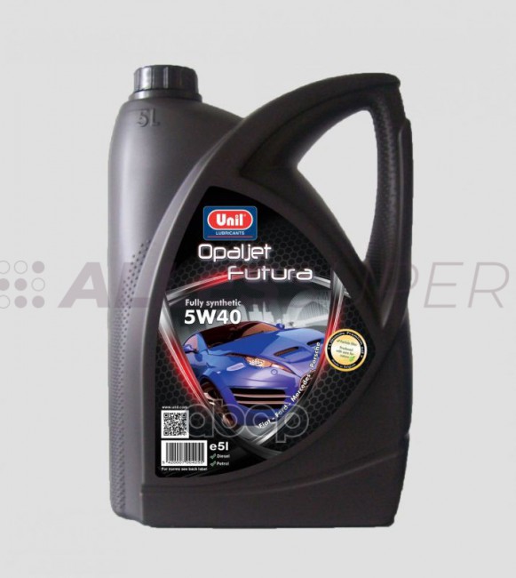 Unil масло моторное OPALJET FUTURA 5W40 (5L)
