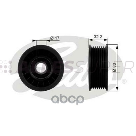 Gates Направляющий ролик пр. агрегатов DriveAlign T38016