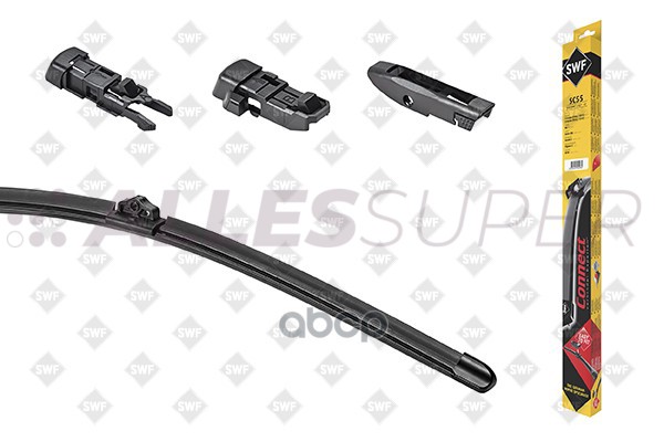 SWF Сonnect бескаркасная щетка с/о  550 мм /унив.адап./1 шт. 262208 SWF Сonnect бескаркасная щетка с/о  550 мм /унив.адап./1 шт. 262208