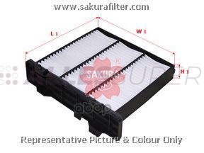 Sakura Фильтр салонный CA10070 Sakura Фильтр салонный CA10070