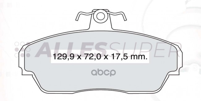 Колодка торм передняя Dafmi "Semi Metallic" D443SM 3302-3501170, к-т Колодка торм передняя Dafmi "Semi Metallic" D443SM 3302-3501170, к-т
