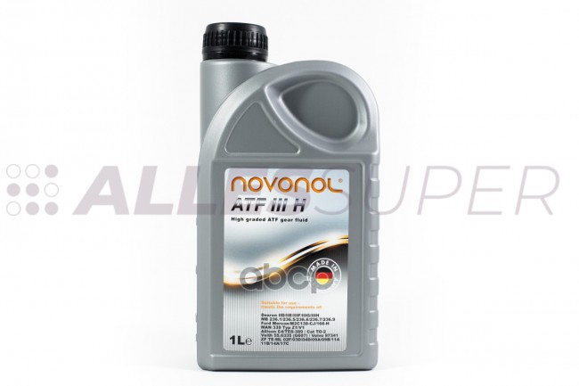 Novonol масло трансмиссионное ATF III H (1л) Novonol масло трансмиссионное ATF III H (1л)