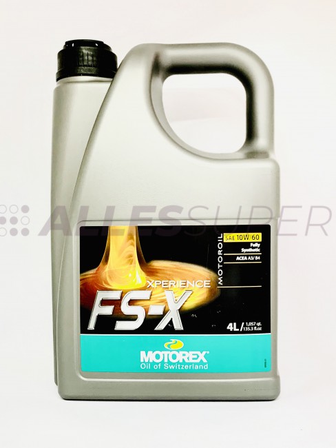 MOTOREX Масло моторное XPERIENCE FS-X SAE 10W/60 (4л)
