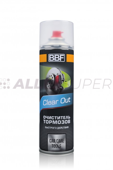 BBF Очиститель тормозов  500мл (аэрозоль)