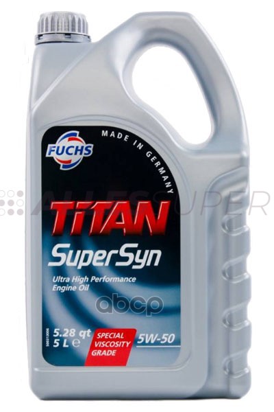 ьььTITAN Масло моторное SUPERSYN  5W50 5л