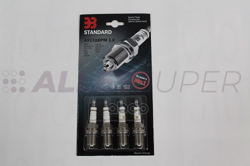 ЭЗ свеча зажигания  /уп. 4шт БЛИСТЕР/ АУ 17ДВРМ