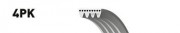 Gates Поликлиновый ремень пр. агрегатов Micro-V 4PK1063