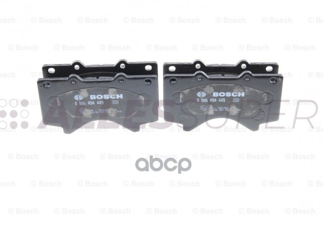 Колодки тормоз. передние BOSCH (BP1371) 0986494449