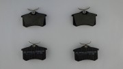 Колодка торм.задн D653E "INTELLI" к-т Audi/Citroën/Ford/Peugeot/Renault/Seat/Skoda/VW15mm