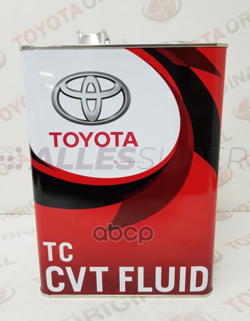 TOYOTA  CVT  Fluid TC жидкость для вариаторов 08886-02905  (4л.) TOYOTA  CVT  Fluid TC жидкость для вариаторов 08886-02905  (4л.)