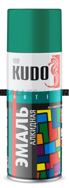 KU-1008  Эмаль универ. KUDO салатовая