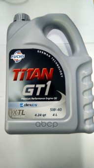 TITAN Масло моторное GT1 5W40 4л