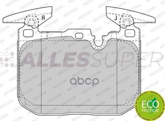 Ferodo FDB4611 Колодки тормозные
