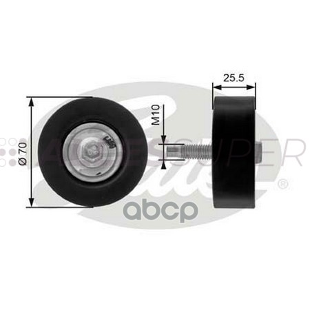 Gates Направляющий ролик пр. агрегатов DriveAlign T36200