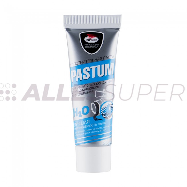 ВМПАВТО Паста для уплотнения резьбовых соединений сантехнического оборудования Pastum H2O 25 г. туба ВМПАВТО Паста для уплотнения резьбовых соединений сантехнического оборудования Pastum H2O 25 г. туба