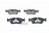 Колодки тормоз. передние BOSCH (BP1006) 0 986 494 096 BMW