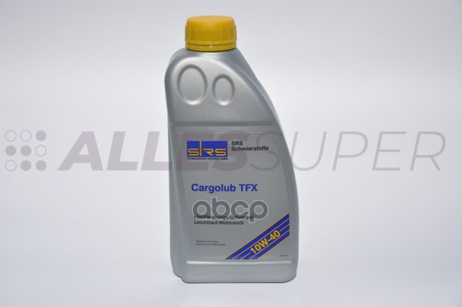 SRS Масло моторное Cargolub TFX 10W-40 E7 (1 л.) SRS Масло моторное Cargolub TFX 10W-40 E7 (1 л.)