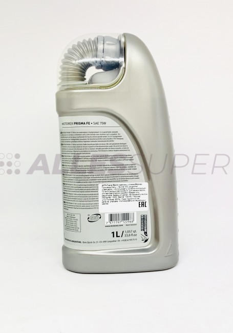 MOTOREX Масло трансмиссионное Gear Oil PRISMA FE SAE 75W (1л)  (BMW MTF LT-3 / VW G 052 549 / VW G 070 726)