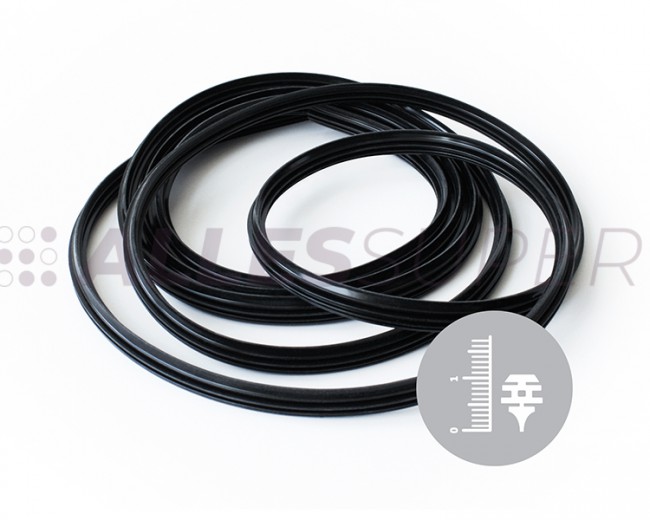 ХОРС лента стеклоочистителя длиномер (Черная) силикон ХОРС лента стеклоочистителя длиномер (Черная) силикон