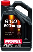 MOTUL 8100 Eco-nergy 5W30  (5 л)  АPI SL/CF, А5/В5
