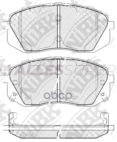 NiBK Колодки тормозные дисковые PN0052
