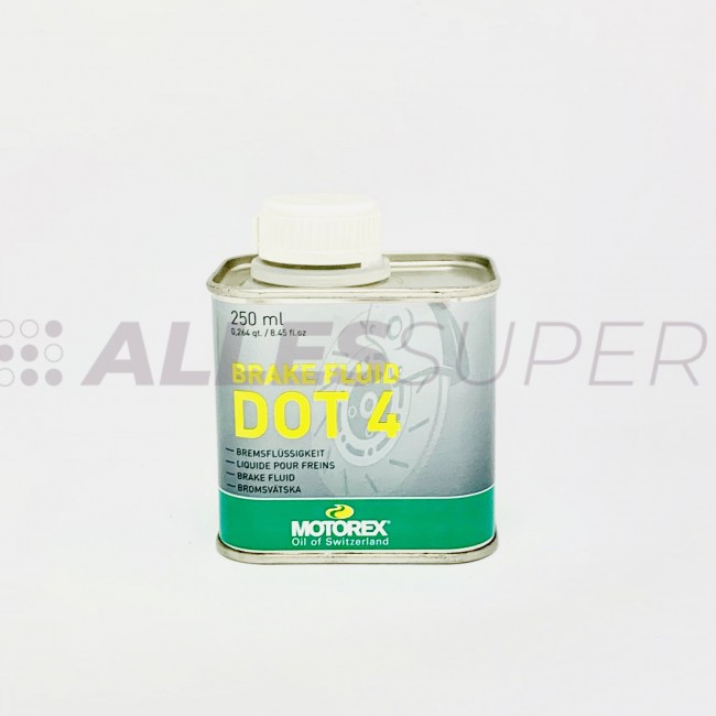 MOTOREX Жидкость тормозная BRAKE FLUID DOT 4 (250ml)