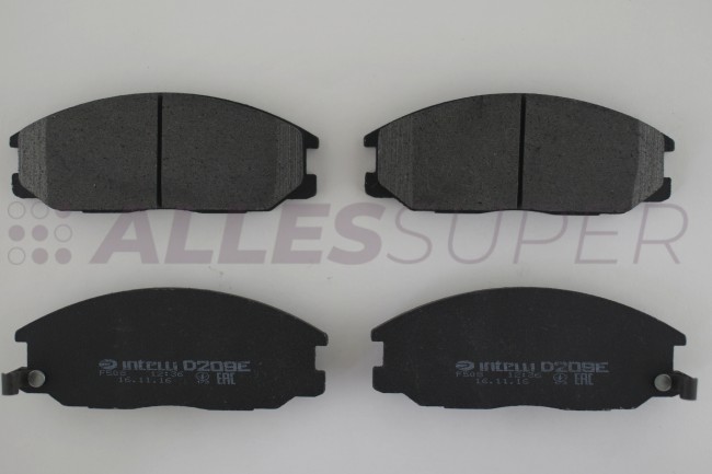 ДАФМИ # Колодка торм.передн. D209E "INTELLI" к-т HYUNDAI Santa Fe 00-/Ssang Yong Rexton 06- ДАФМИ # Колодка торм.передн. D209E "INTELLI" к-т HYUNDAI Santa Fe 00-/Ssang Yong Rexton 06-