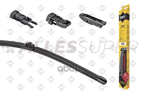 SWF Сonnect бескаркасная щетка с/о  400 мм /унив.адап./1 шт. 262202