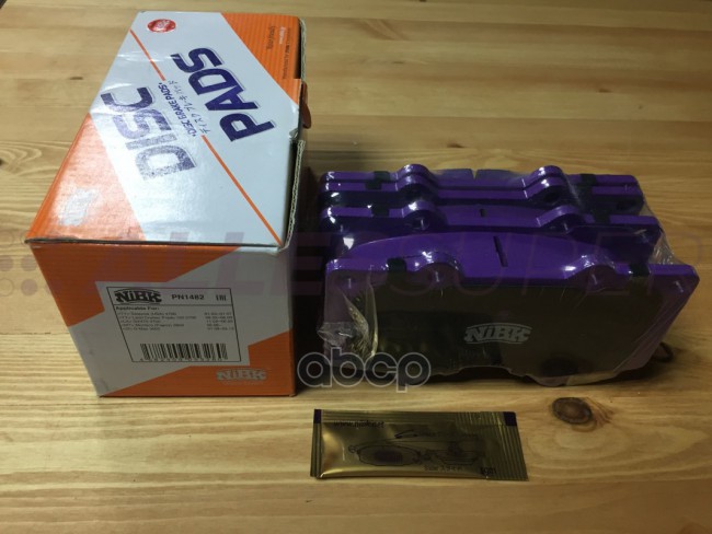 Nibk Колодки тормозные дисковые PN1482