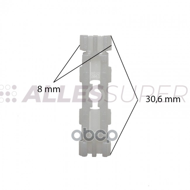 ONE Клипса автомобильная (автокрепеж) 1шт FIX0847