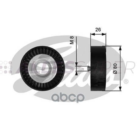 Gates Направляющий ролик пр. агрегатов DriveAlign T36367