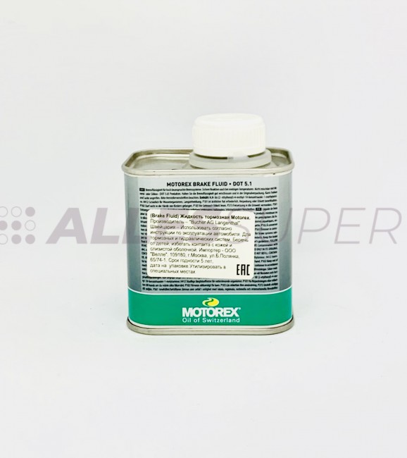 MOTOREX Жидкость тормозная BRAKE FLUID DOT 5.1 (250ml)