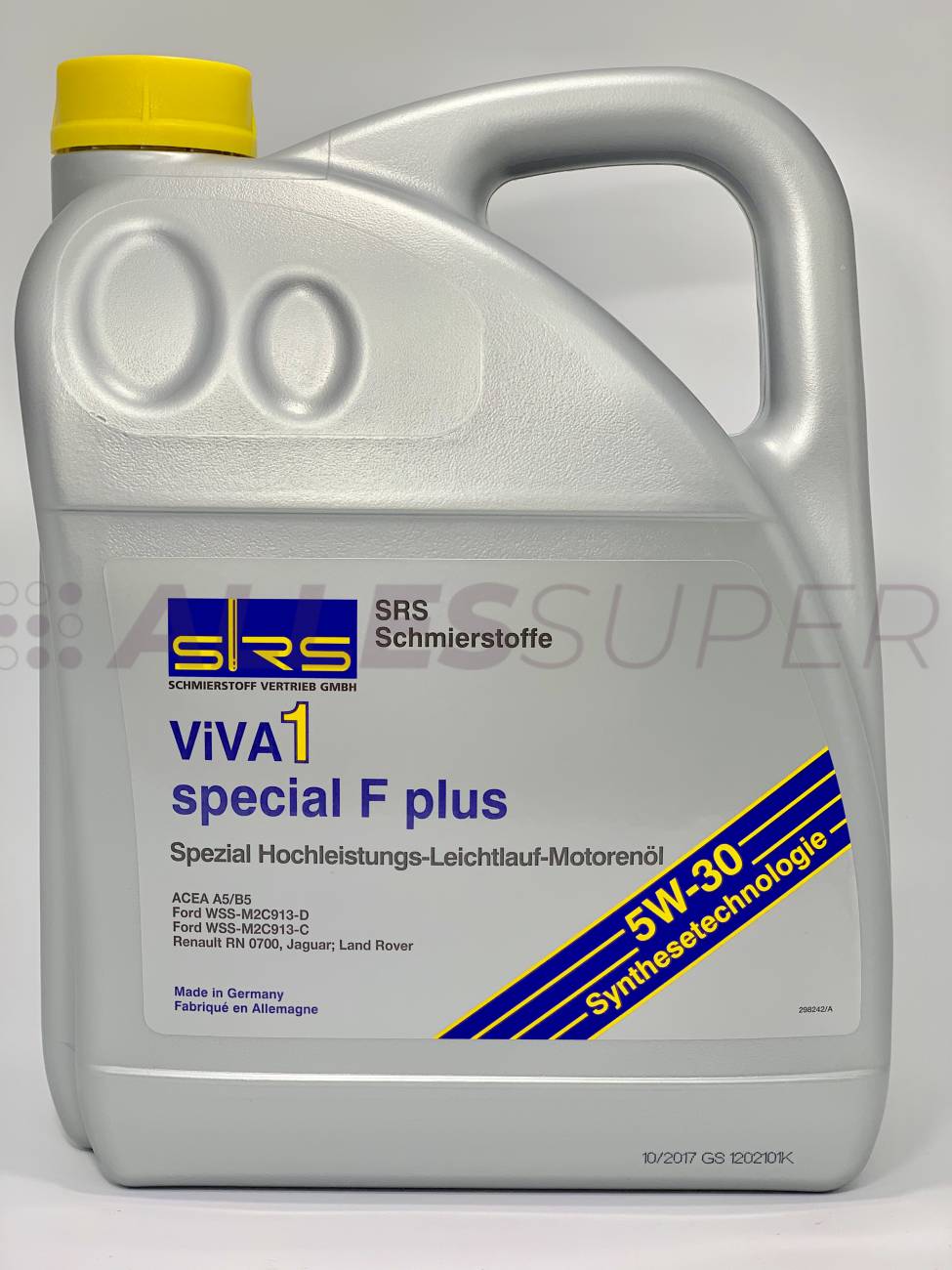 SRS Масло моторное VIVA 1 Special F Plus 5W-30 (5 л.)