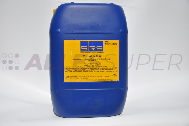 ьььSRS Масло моторное Cargolub TLA 10W-40 E6/9 (20 л.)