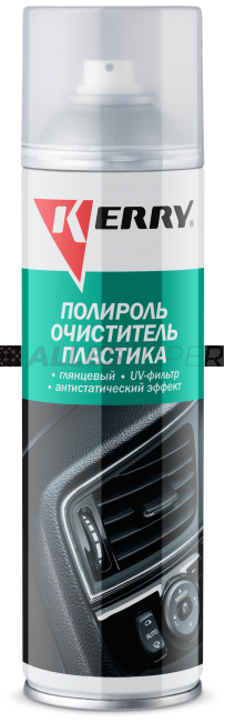 KERRY 908-3 Полироль-очиститель пластика глянцевый (фреш) 335мл KERRY 908-3 Полироль-очиститель пластика глянцевый (фреш) 335мл