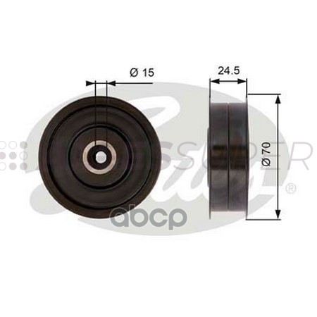 Gates Направляющий ролик пр. агрегатов DriveAlign T36372