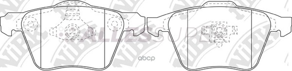 NiBK Колодки тормозные дисковые PN0352