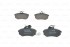 Колодки тормоз. передние BOSCH (BP690) 0 986 466 693  VW