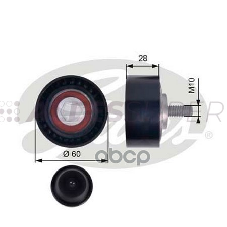 Gates Направляющий ролик пр. агрегатов DriveAlign T36384