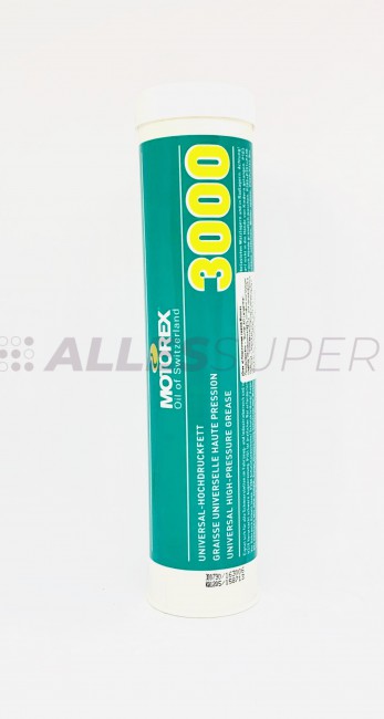 MOTOREX Смазка GREASE 3000 CARTRIDGE (400G)