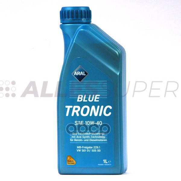 Aral масло Blue Tronic 10W-40 1л* Aral масло Blue Tronic 10W-40 1л*