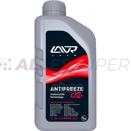 LAVR Ln1709 Охлаждающая жидкость -45 G12+ 1кг