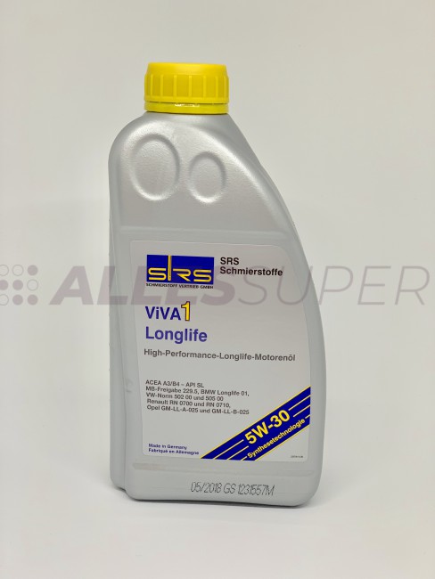 SRS Масло моторное VIVA 1  Longlife 5W-30 (1 л.) MB 229.5