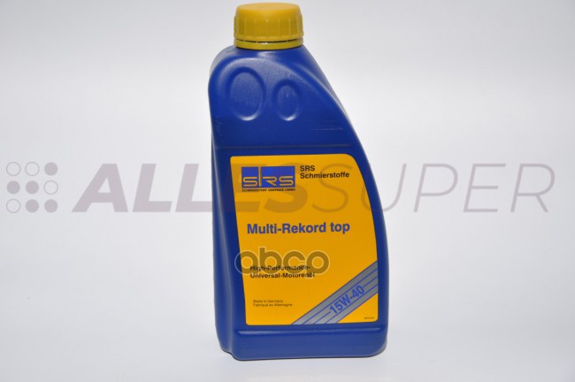 SRS Масло моторное Multi-Rekord top 15W-40 E7 / API CI-4 (1 л.)