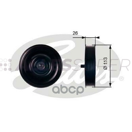 Gates Направляющий ролик пр. агрегатов DriveAlign T36411