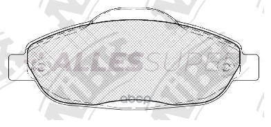 NiBK Колодки тормозные дисковые PN0450