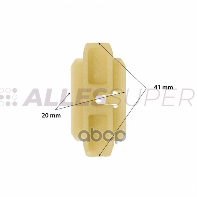 ONE Клипса автомобильная (автокрепеж) 1шт FIX0860